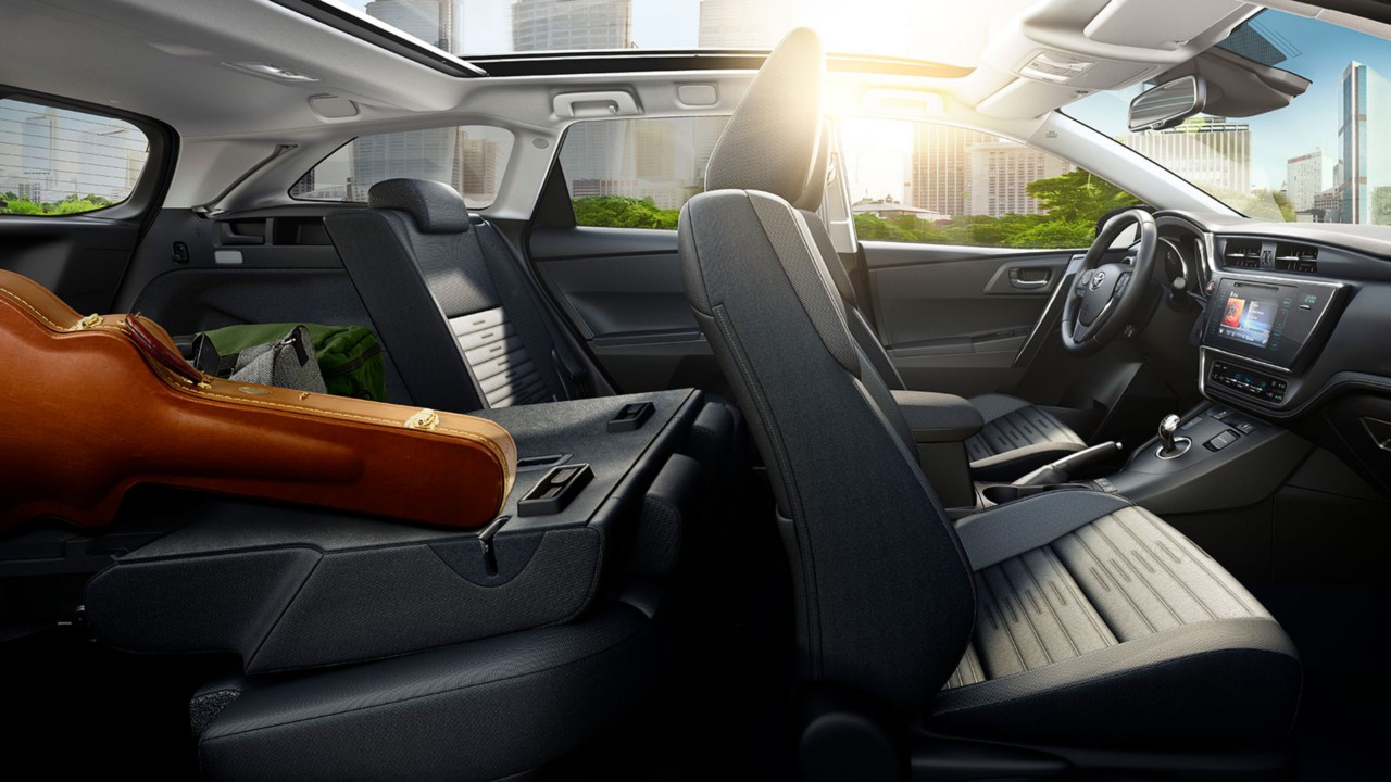 Capacidad interior del Auris Touring Sports