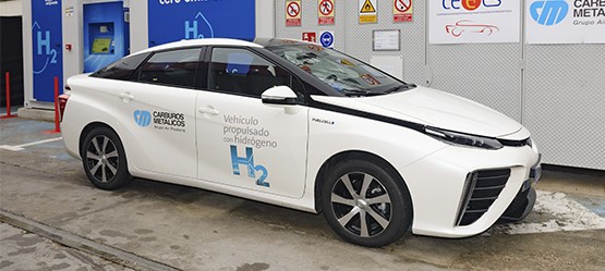 Toyota abre la primera hidrogenera en España