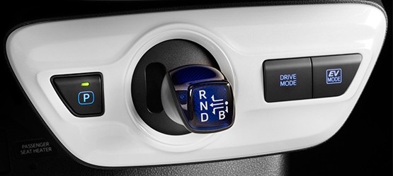 Palanca de cambios del Toyota Prius Plus