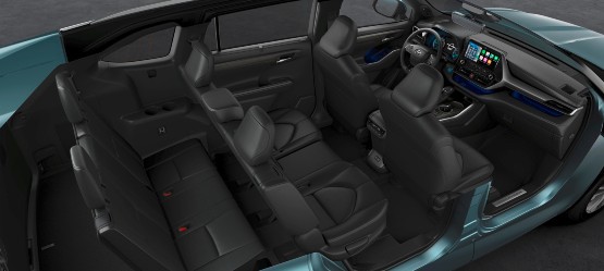 Toyota Highlander tiene 7 plazas