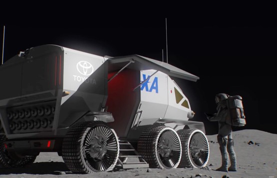 El vehículo de hidrógeno lunar de Toyota