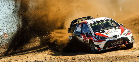 Yaris WRC derrapando