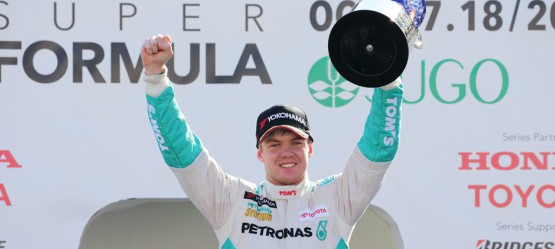 Nick Cassidy- ganador del mundial de la Fórmula 3 japonesa (2015)