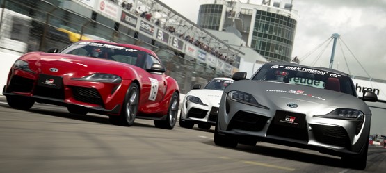 GR Supra en el Grand Turismo Sport