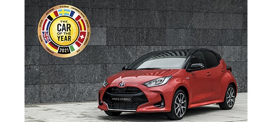 Toyota Yaris Electric Hybrid es elegido Coche del Año en Europa 2021