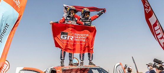 Nasser Al-Attiyah gana el Dakar 2022 con Toyota