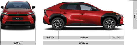 Dimensiones del coche