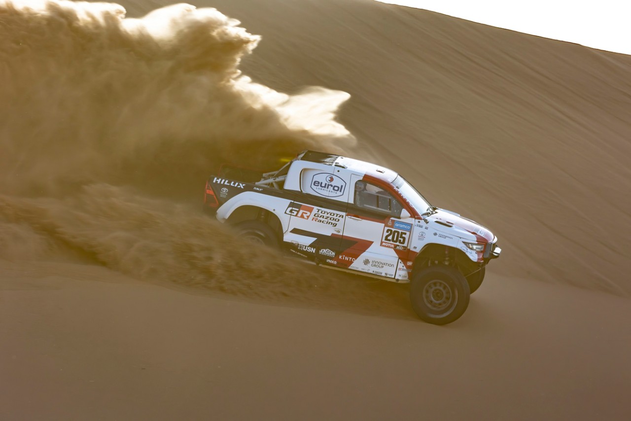 Toyota Hilux en el Rally Dakar