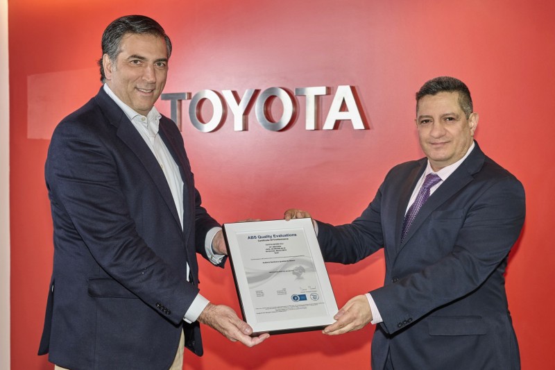 Certificación ABS Toyota España