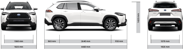Dimensiones del coche