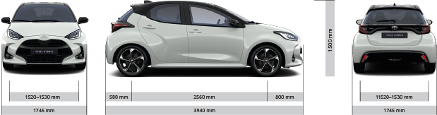 Dimensiones del coche